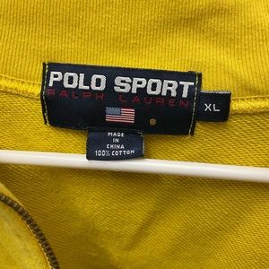 Vintage Polo Sport Quarter Zip size XL